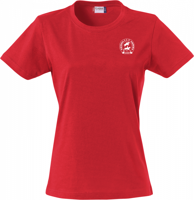 Clique - Als Cotton T-Shirt Woman - Red