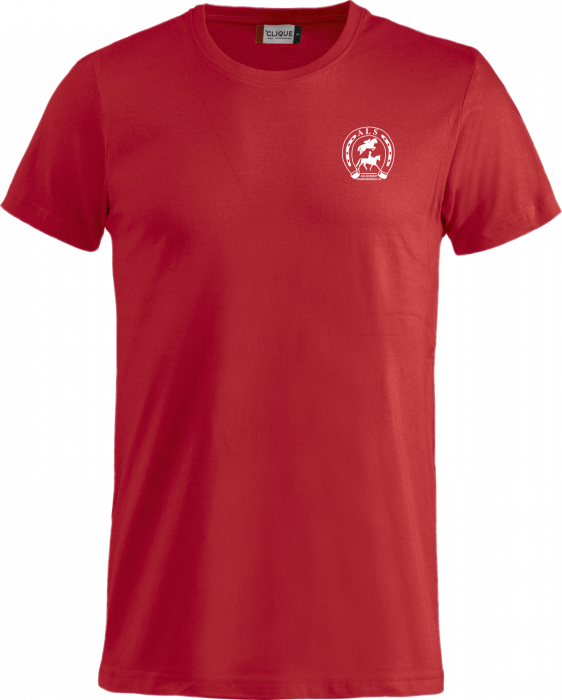 Clique - Als Cotton T-Shirt Men - Rosso