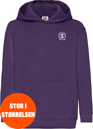 Fruit of the loom - Als Hoodie Børn - Purple