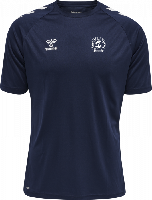 Hummel - Als Training T-Shirt Men - Marine & vit